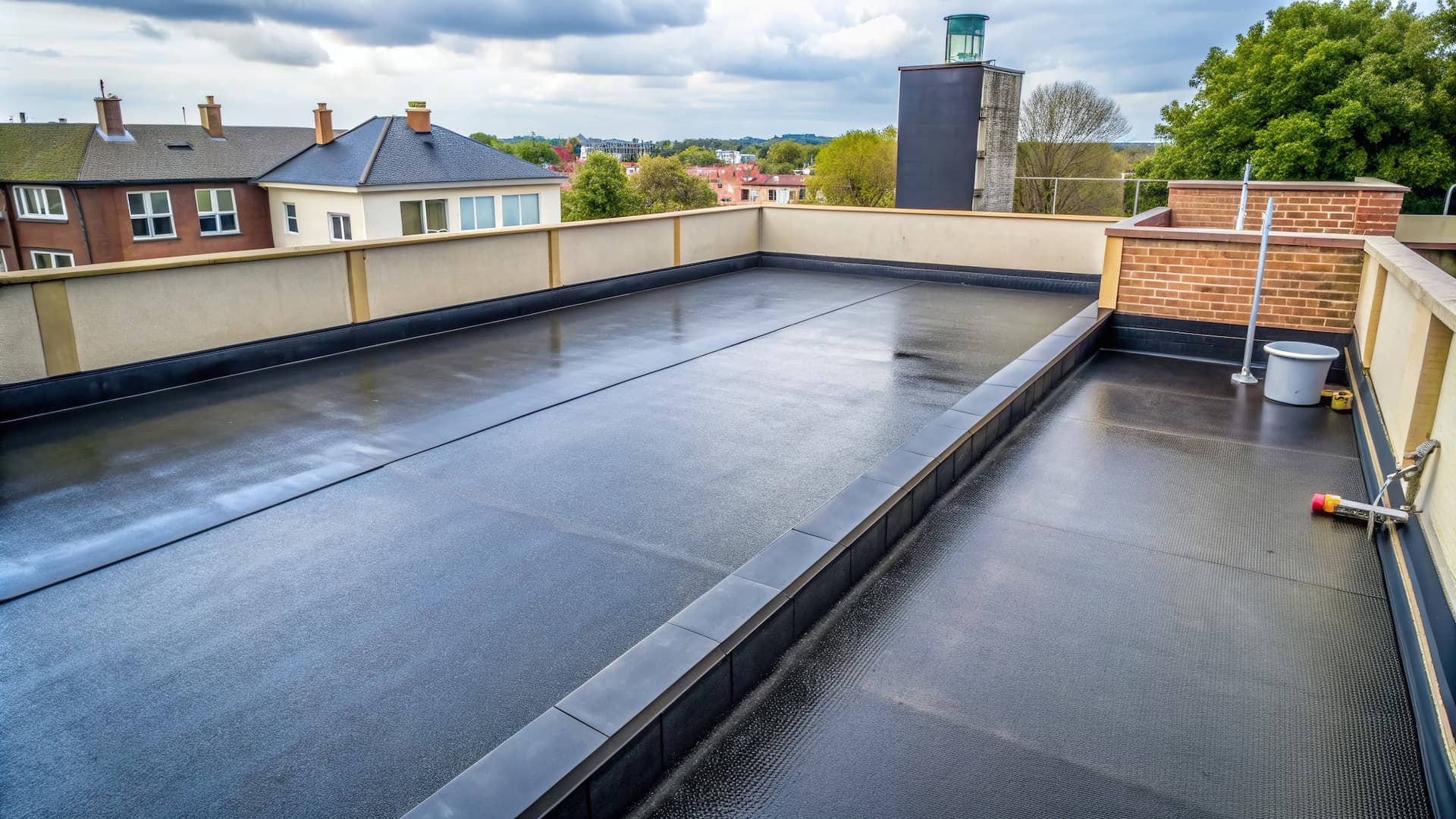 Flat ROOF fibreglass GRP